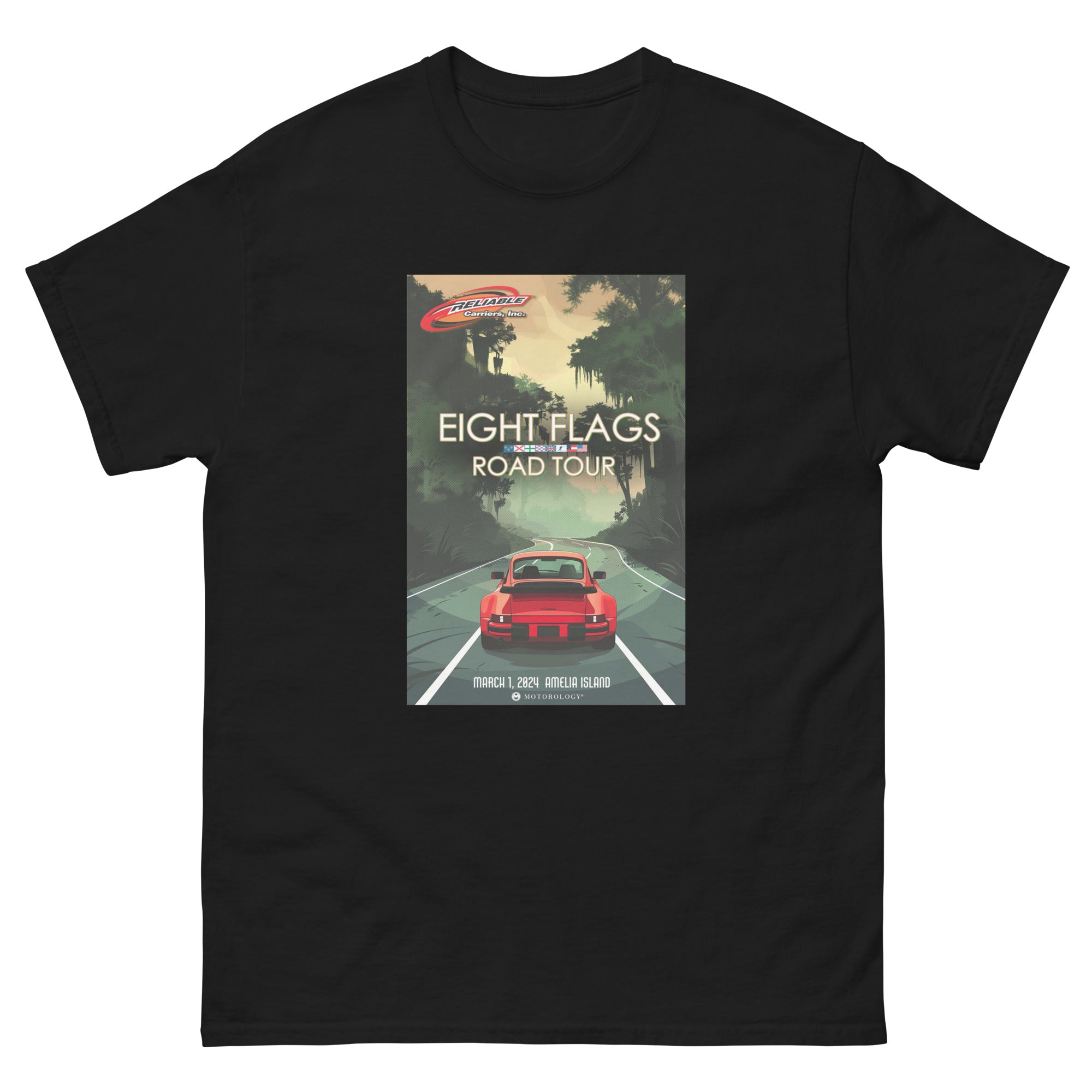 2024 Amelia Island 8 Flags Tour t-shirt – Motorology®
