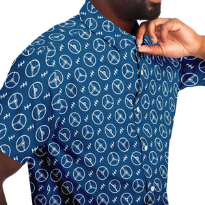 Classic Wheels & Gates Button-Down Shirt