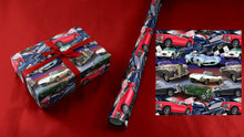 British Cars Wrapping Paper Sheet