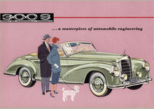 1950s Classic Mercedes Brochure 1000 pc.  Jigsaw Puzzle